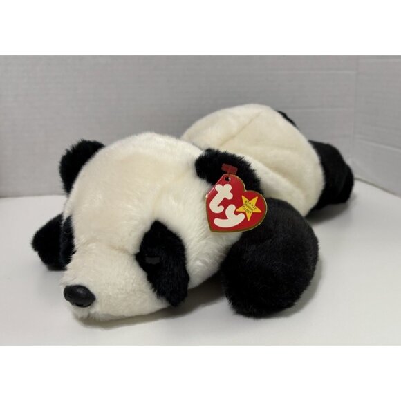 Ty Other - Ty Beanie Buddy PEKING the Panda Bear 13” Plush Vintage